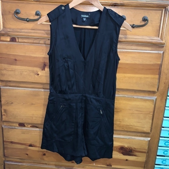 Bebe Rompers for women/girls size XS, Black. - Picture 1 of 9